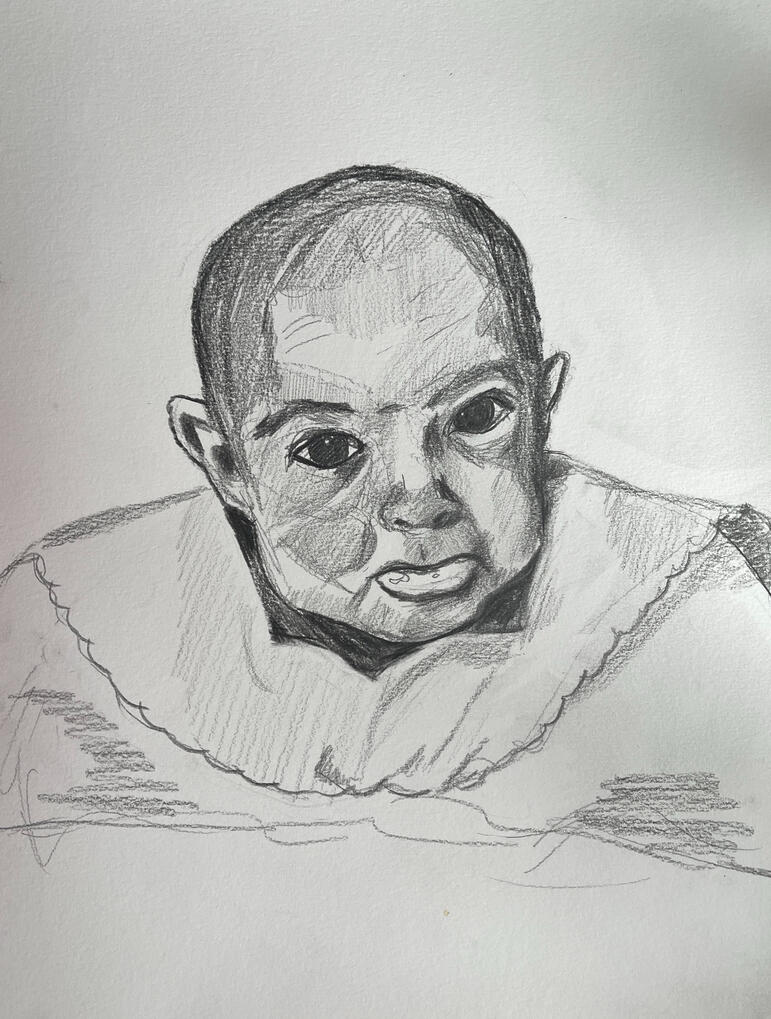 2026, graphite on paper