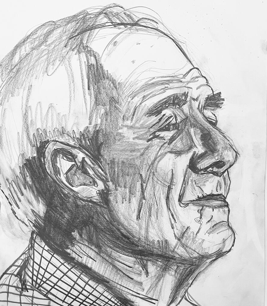 2026, graphite on paper