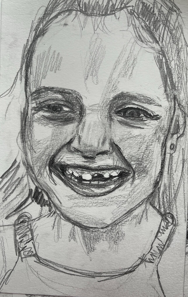 2026, graphite on paper