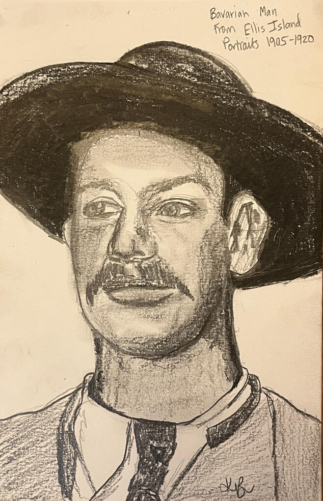 2026, graphite on paper