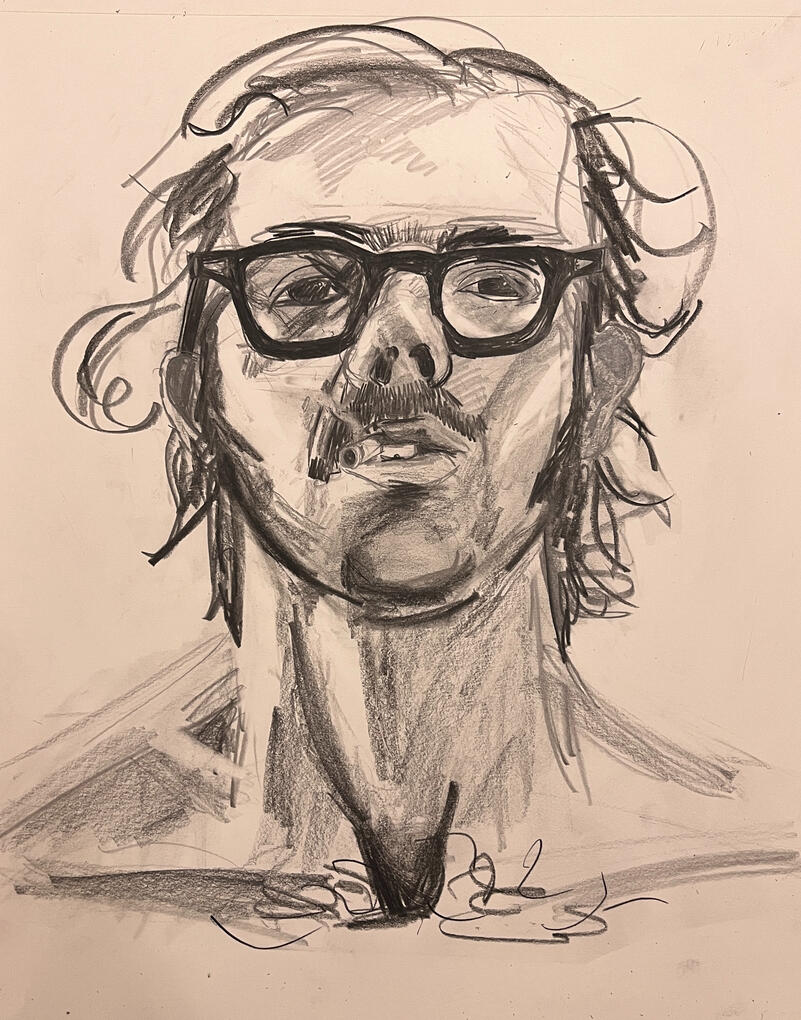 2026, graphite on paper
