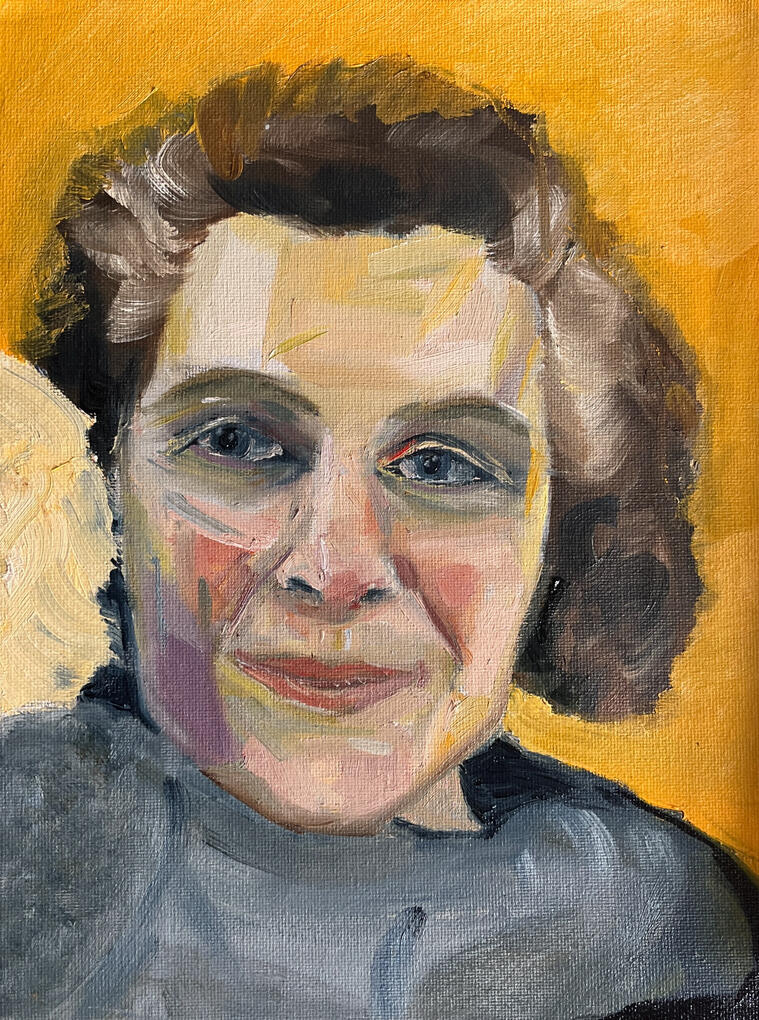2026 - oil on paper 9"x12"