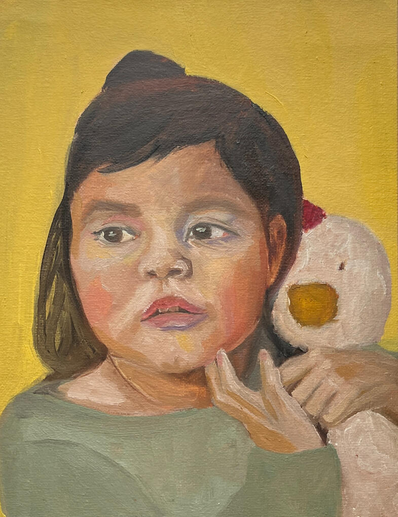 2026 oil on paper, 11" x 14"