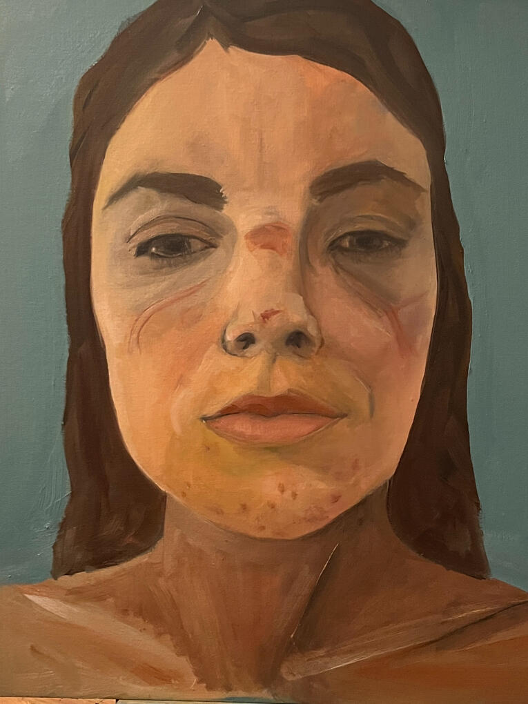 2026, oil on panel, 18" x 24"